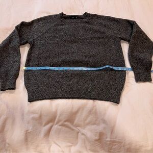 J. Crew Men's Charcoal Crewneck Sweater